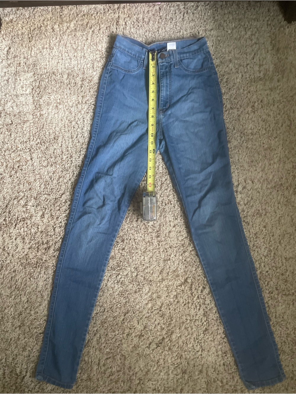 Fashion Nova women’s Skinny Jeans in Blue Denim
